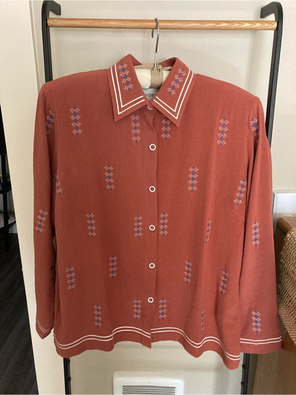 Sideline - Gin shirt - brick